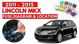 Lincoln MKX (2011 to 2015) Fuse Box Diagrams & Location Guide