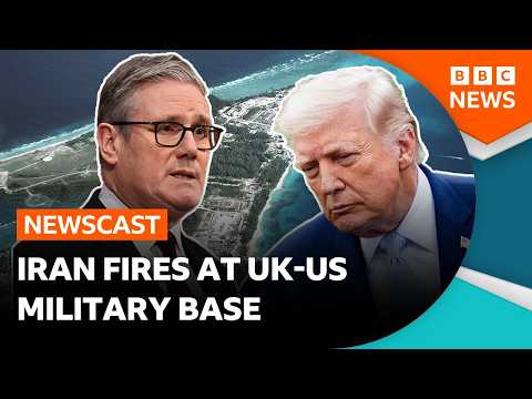 伊朗導彈襲擊英國美國迭戈加西亞基地！ BBC 新聞報導 (Iran Fires Missiles at UK-US Diego Garcia Base | BBC Newscast)