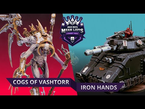 Cogs of Vashtorr vs Iron Hands - NEW RULES -  Warhammer 40k Battle Report