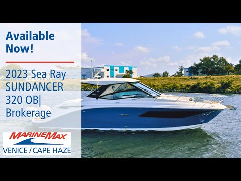 Sea Ray 320 Sundancer OB video