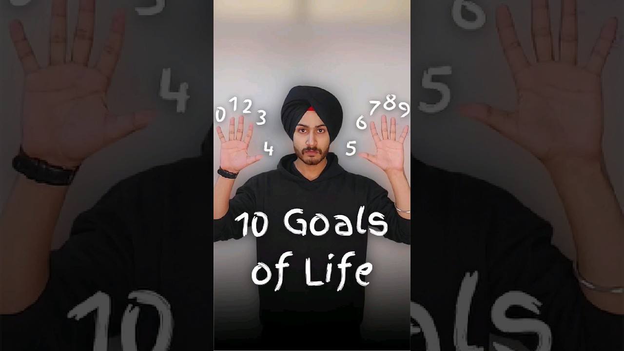 10 Important Goals of your life #goals #selfhelp #focus