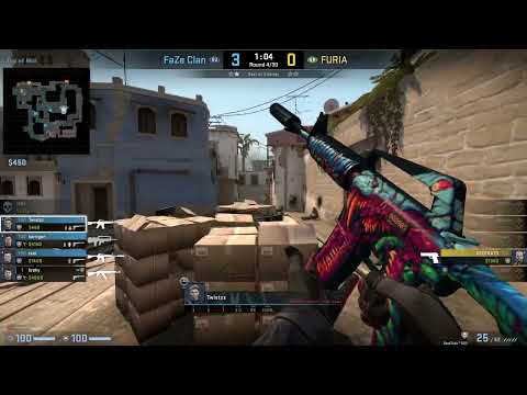 CS:GO POV Demo FaZe Twistzz (29/21) vs FURIA (de_mirage) @ ESL Pro League Season 15