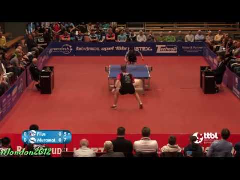 Ruwen Filus vs Yuto Muramatsu German League 2017