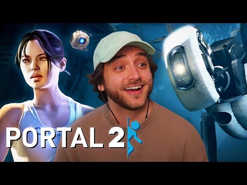 First Time Playing PORTAL 2 Blew Me Away