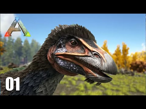 ARK - NEW SERIES HARDCORE MODE - EPISODE 01 - THE ISLAND MAP - We only have one LIFE