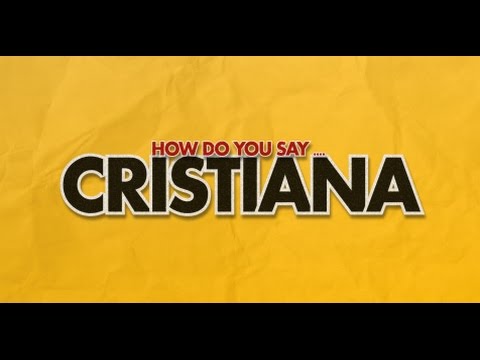 How do you say Cristiana?