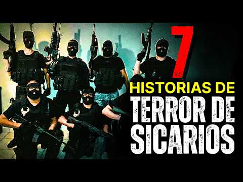 7 HISTORIAS de TERROR de SICARIOS en MÉXICO VOL. 2 (HISTORIAS REALES) │Relatos Jamás Contados