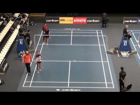 2016 Dutch National Badminton Championships - WS QF - Soraya de Visch Eijbergen vs. Xandra Stelling