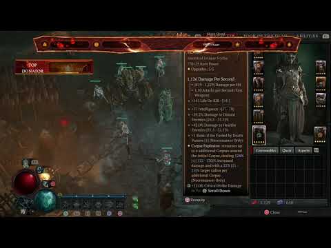 Best Summoner Necromancer Build!!!! Level 77 pushing Tier 39!!!!