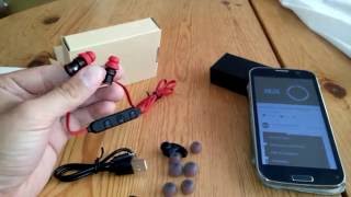 In-Ear-Kopfhörer Sport Headset mit Mikrofon Magnet EC Technology