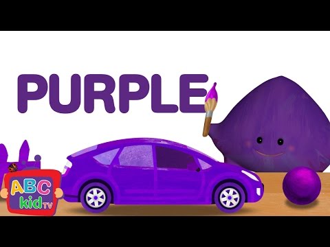 Color Song - Purple | CoCoMelon Nursery Rhymes & Kids Songs