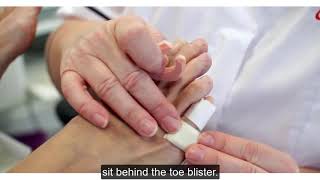 Little toe padding for blisters
