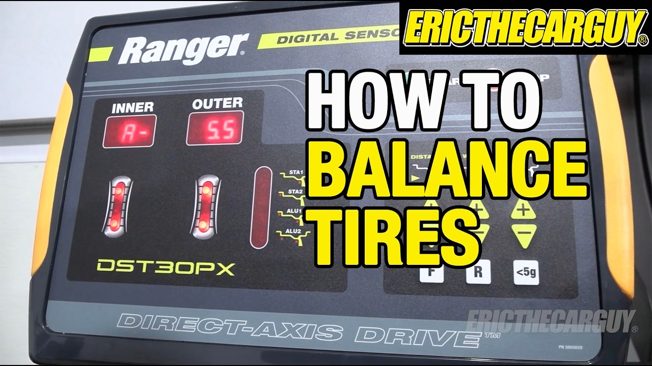 How To Use A Tire Balancer