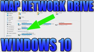 How To Map A Network Drive In Windows 10 Tutorial