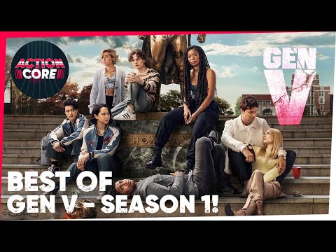 Gen V's Most Shocking & Brutal Moments from Season 1 | Compilation | ActionCore