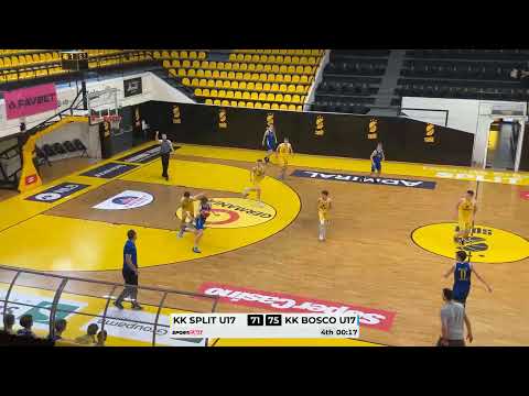 KK Split u17 vs KK Bosco u17 - Kadeti Jedinstvena Liga 2025