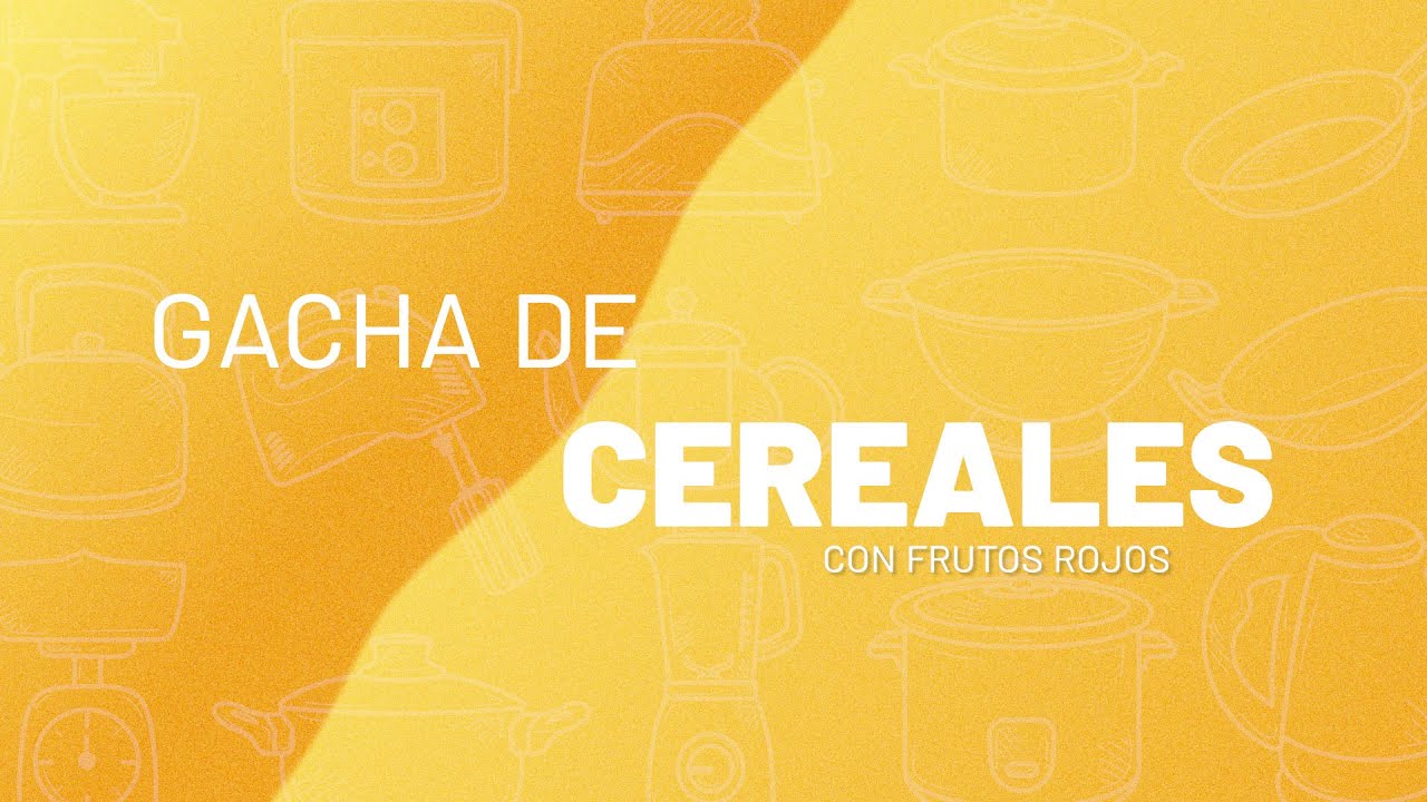 Gacha de Cereales con frutos rojos