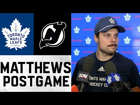Auston Matthews | Post Game vs. New Jersey Devils | October 21, 2025