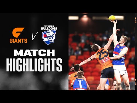 GWS Giants v Western Bulldogs Highlights | Round 14, 2022 | AFL
