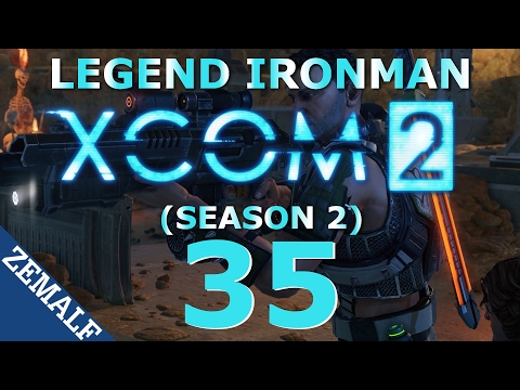 Let's Play XCOM 2 Legend Ironman - Part 35 (Alien Nest) [Alien Hunters DLC] [Blind]