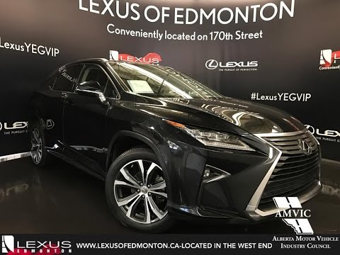 Lexus Certified Pre Owned 2016 Black RX 350 AWD Luxury Review | Sherwood Park Alberta