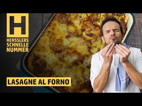 Quick Lasagne al forno recipe by Steffen Henssler