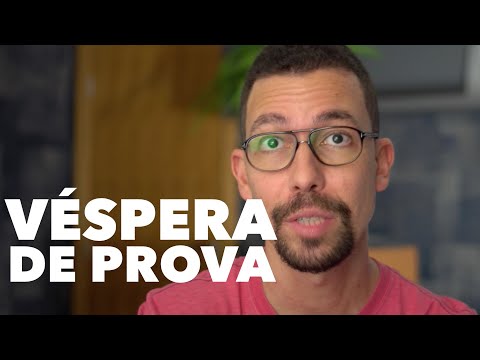 O que fazer nos últimos dias antes da prova