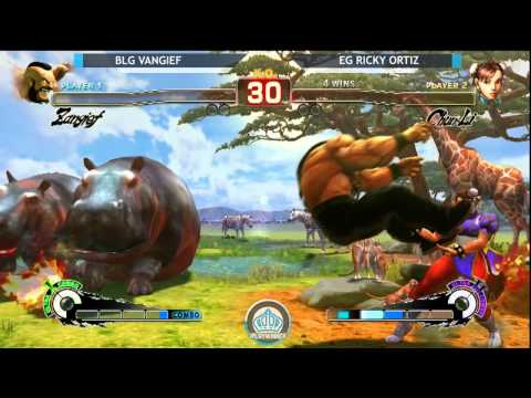 NCR8 - BLG Vangief (ZA) vs EG Ricky Ortiz (CH) - SSF4 Grand Finals PT 1