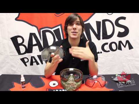 Badlands Paintball FAQ - Paintball Lens and Mask Maintenance