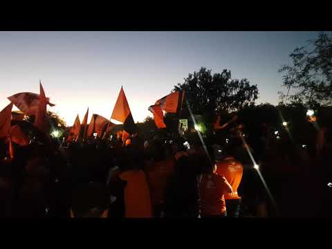 "Banderazo Cobreloa, Huracan Naranja 1" Barra: Huracan Naranja &bull; Club: Cobreloa