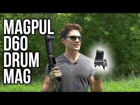 Magpul D60 Sixty Round .223 Drum and Mag Dump