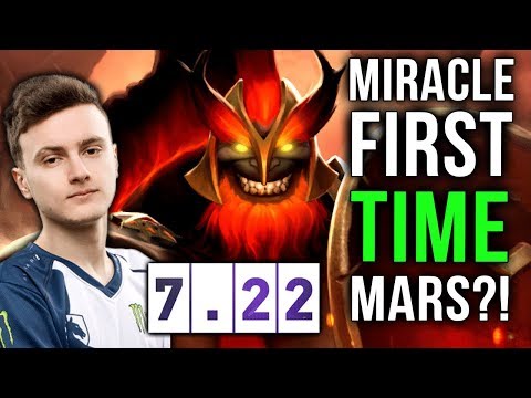 Miracle- First Time Mars EVER! Miracle Can Play Anything! EPIC Gameplay Dota 2