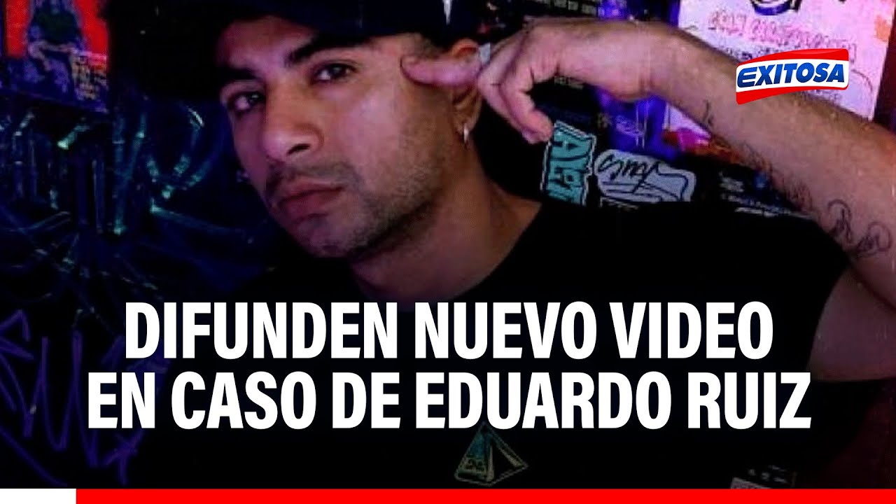 🔴🔵Difunden nuevo video en caso de Eduardo Ruiz: "Testigos señalan que el suboficial hizo 5 disparos"