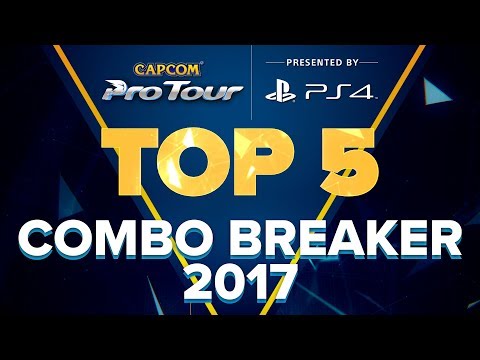 SFV: TOP 5 MOMENTS - COMBO BREAKER 2017 - CPT 2017