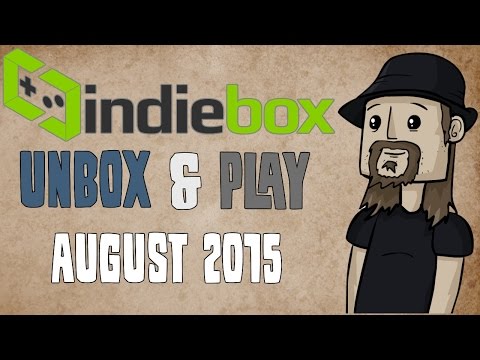 »IndieBox Unbox & Play: August 2015