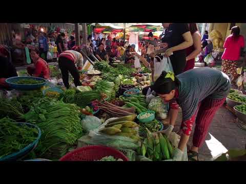 Morning Fresh Village Food Show - Phnom Penh Street Food In Cambodian Market