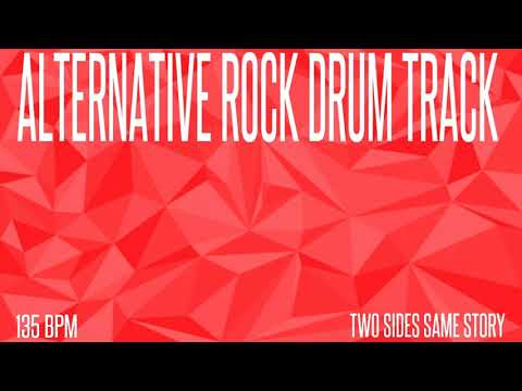 ALTERNATIVE ROCK DRUM TRACK - 135 BPM (FREE)