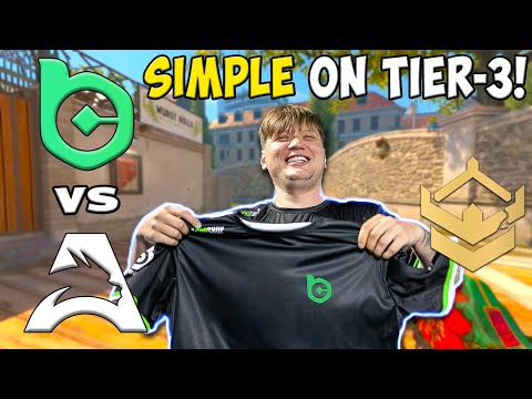 S1MPLE's ROAD FROM TIER-3! BC.Game vs Spirit Academy - HIGHLIGHTS - The Proving Grounds S3