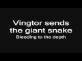 Sabaton - Twilight Of The Thundergod (lyrics) HD