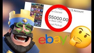 BUYING $5000 Clash Royale ACCOUNT!