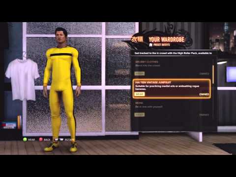 Sleeping Dogs Outfit Locations: Mr. Black, Part Time Assassin and Martial Arts Legends