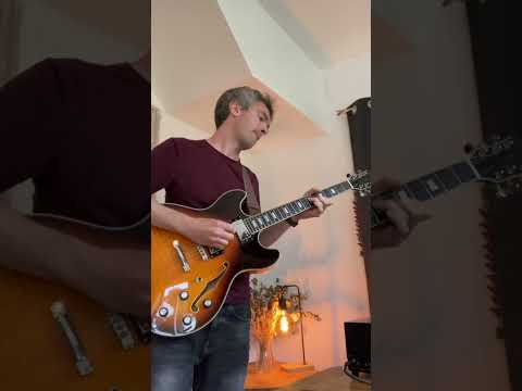 Practicing soloing over THAT Larry Carlton tune.... (with my SIRE H7!)