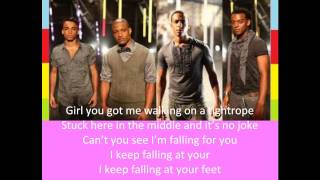 JLS - Tightrope lyrics