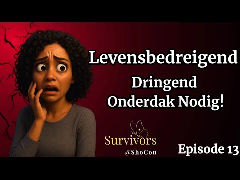 ANONIEM: "Hij Kan Elk Moment Uit de Gevangenis komen, Ik Ben Bang"; Survivors@ShoCon episode 13
