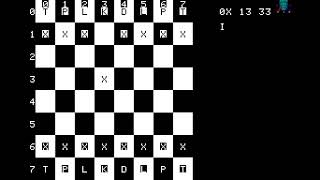 Apple II Game: SuperChess (1978 ROMCA Electronics B.V.)