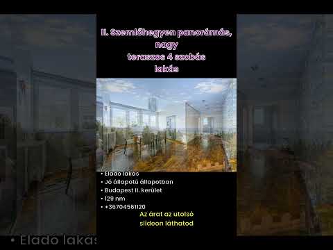 Eladó újszerű téglalakás, Budapest, II. kerület 4 szoba 129 m² 219 M Ft