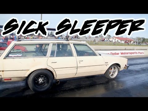 ONE BAD SLEEPER CAR!! TURBO OLDSMOBILE WAGON WITH A ATTITUDE!