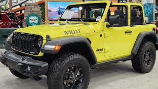 Does a 2 door Wrangler offer more fun than a 4 door Wrangler? This neon example is Willy awesome!