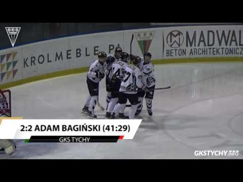 36. kolejka PHL: Skrót meczu GKS Tychy - TMH Tempish Polonia Bytom 3:4