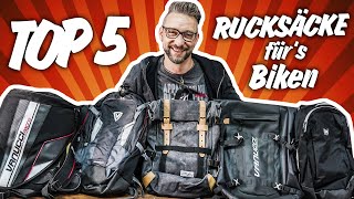 TOP 5 RUCKSÄCKE für's BIKEN!